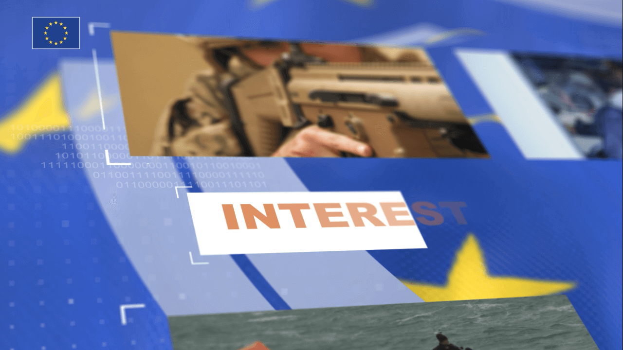 video en motion design pour Eurosatory, ecran 12 video en motion design pour Eurosatory, ecran 12