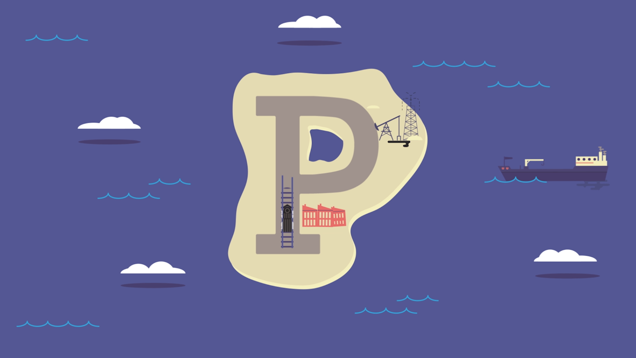 Motion Design Petrole et energie renouvellables, ecran 01