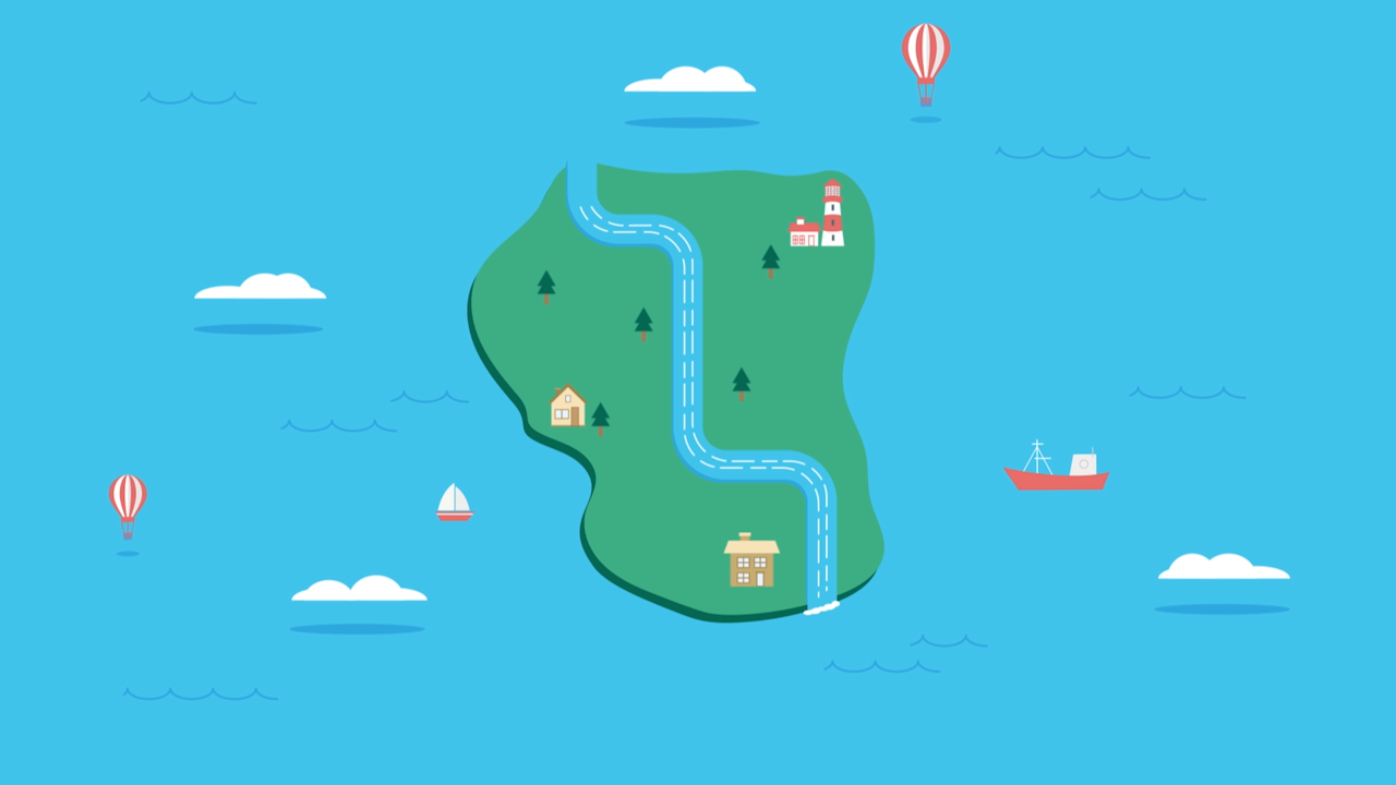 Motion Design Petrole et energie renouvellables, ecran 02