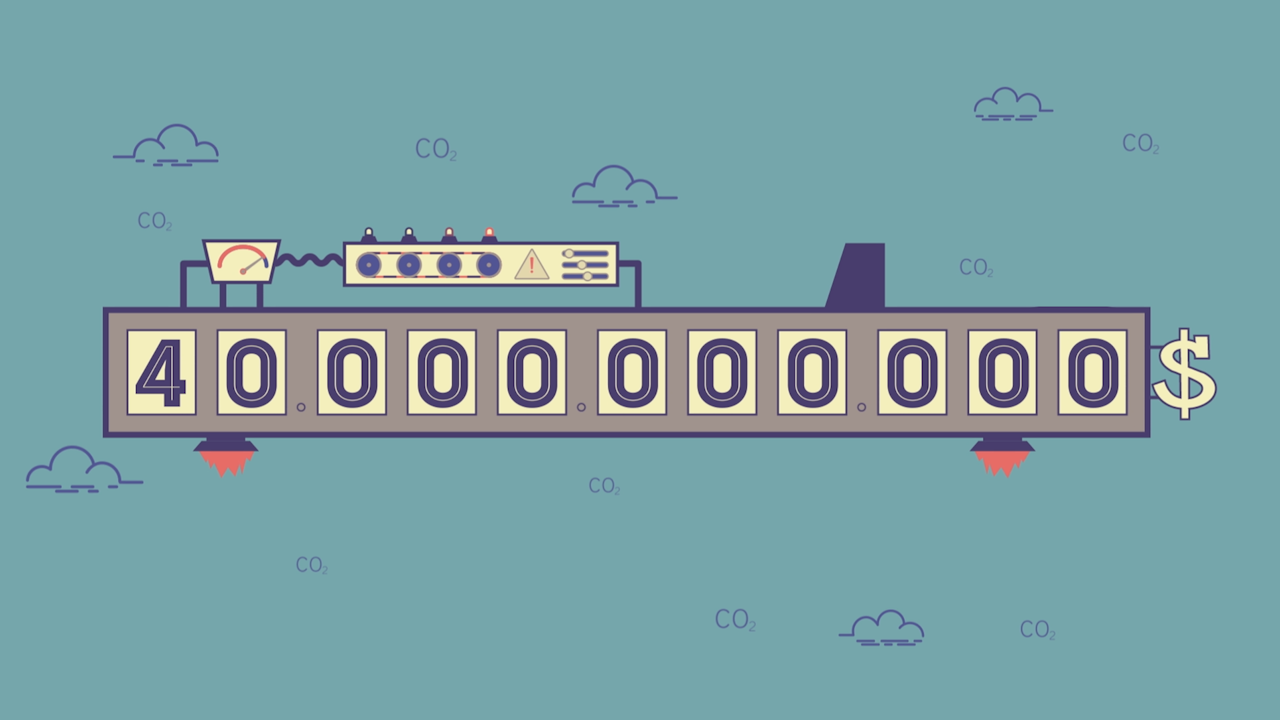 Motion Design Petrole et energie renouvellables, ecran 03